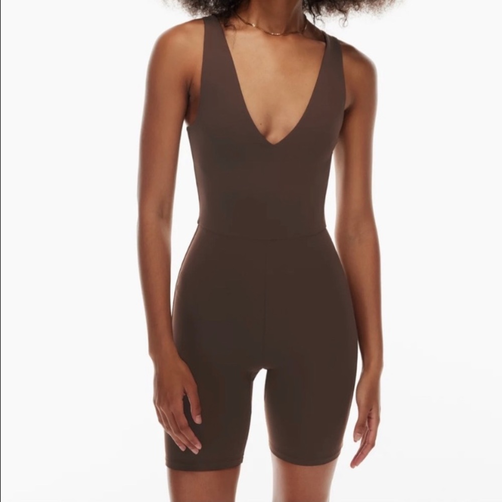 Aritzia Brown Jumpsuit